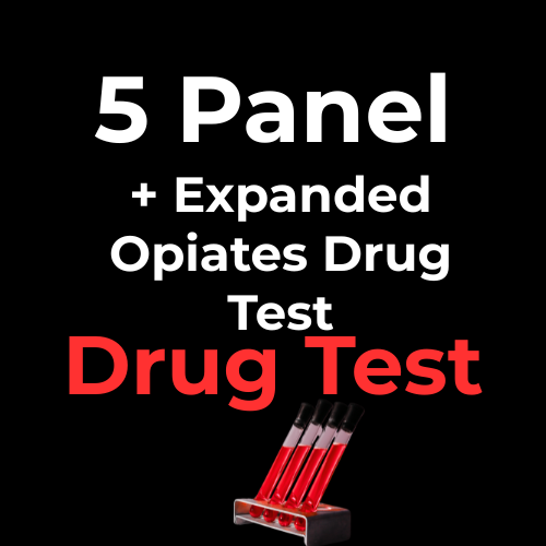 5-Panel + Expanded Opiates Drug Test
